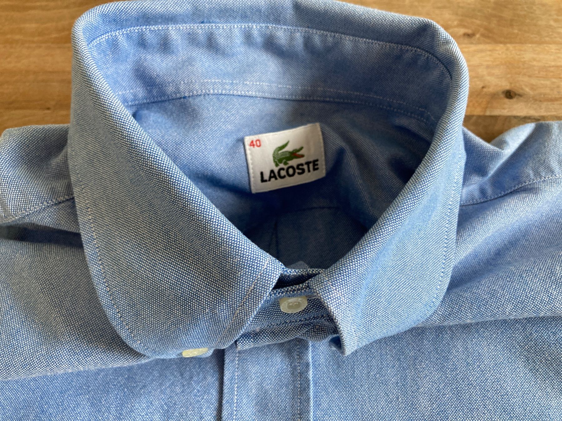 Lacoste Camicie: Herren Hemd Lacoste Gr. 40 – Usato da Spiegel b. Bern venduto da Barbabella11 2