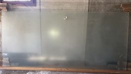 Glastüre, Milchglas, Schiebetüre