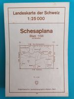 1156 Schesaplana🌞1:25'000 Landeskarte der Schweiz