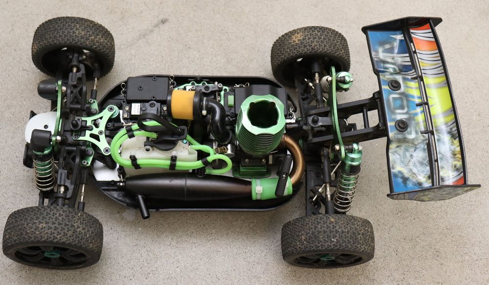 Ansmann rc hot sale nitro buggy