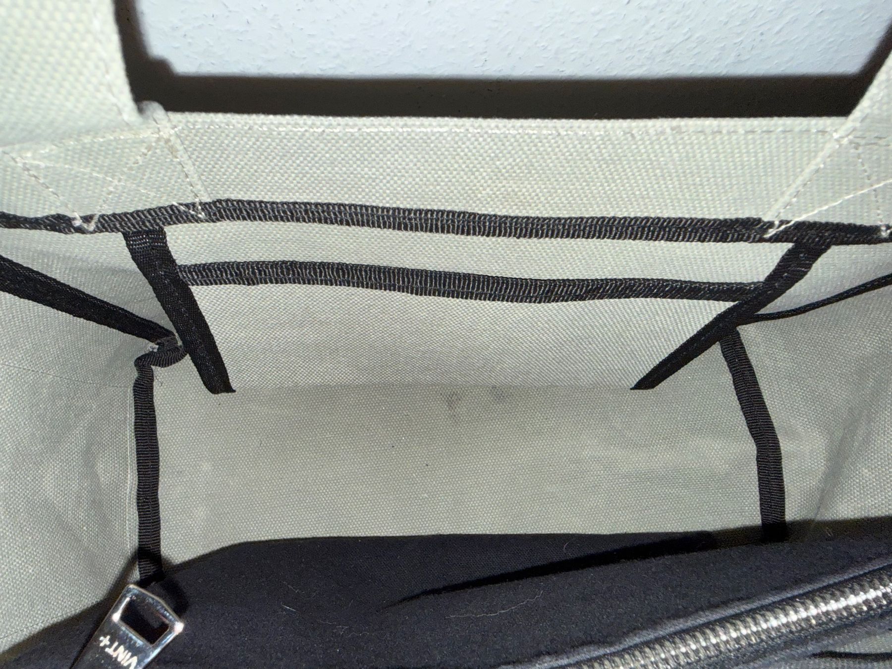 Taschen für Damen: VINT+ WAXED CANVAS TOTE BAG - SMALL - GRAU VIGORE – Neu (gemäss Beschreibung) aus Unterägeri von Angi2478 3