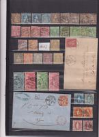 4 Scans Umfangreiches Lot ab Sitzende !!