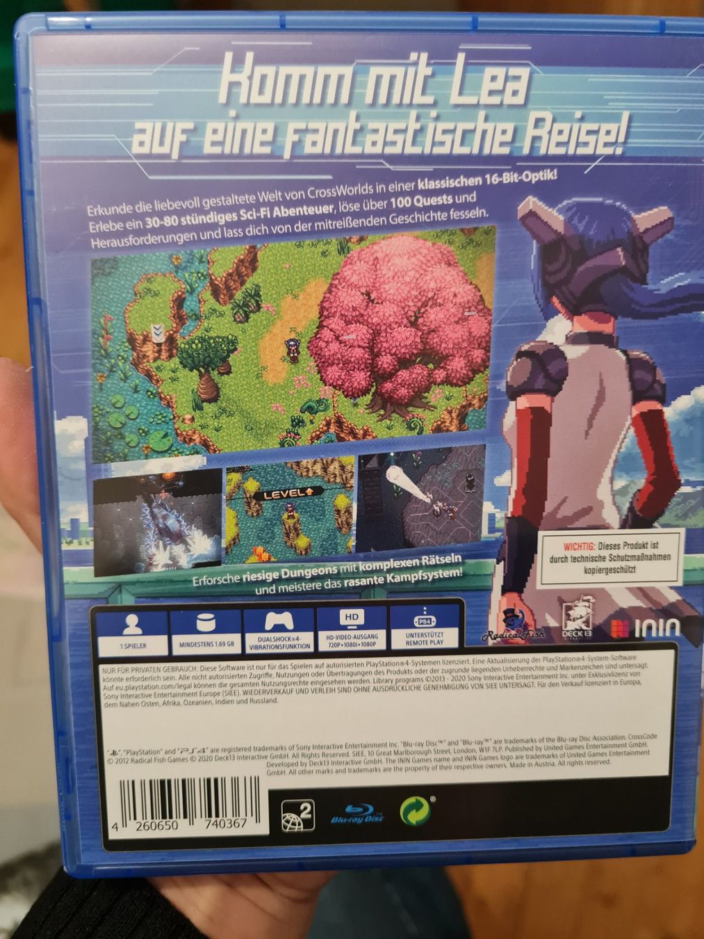 Spiele: Cross Code – Gebraucht aus Pratteln von lookatherizinosaurus 1