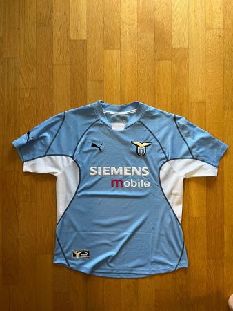 Lazio Rom Trikot 2001/02 – Puma – Siemens Mobile – Grösse L