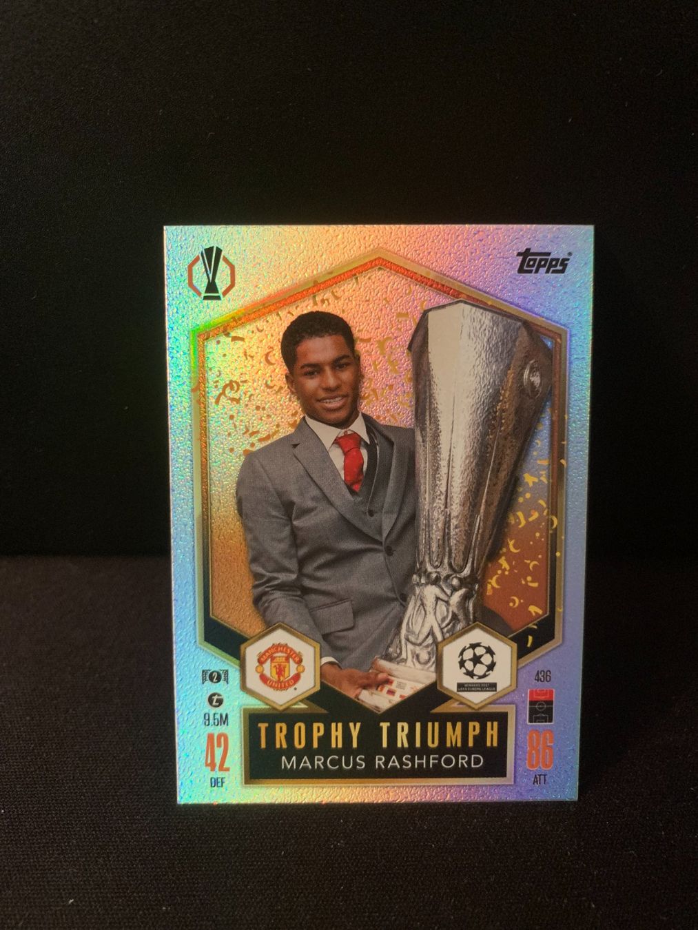 Topps Sammelbilder & Trading cards: Topps Match Attax Marcus Rashford Trophy Triumph – Neu (gemäss Beschreibung) aus Flawil von Juventino93