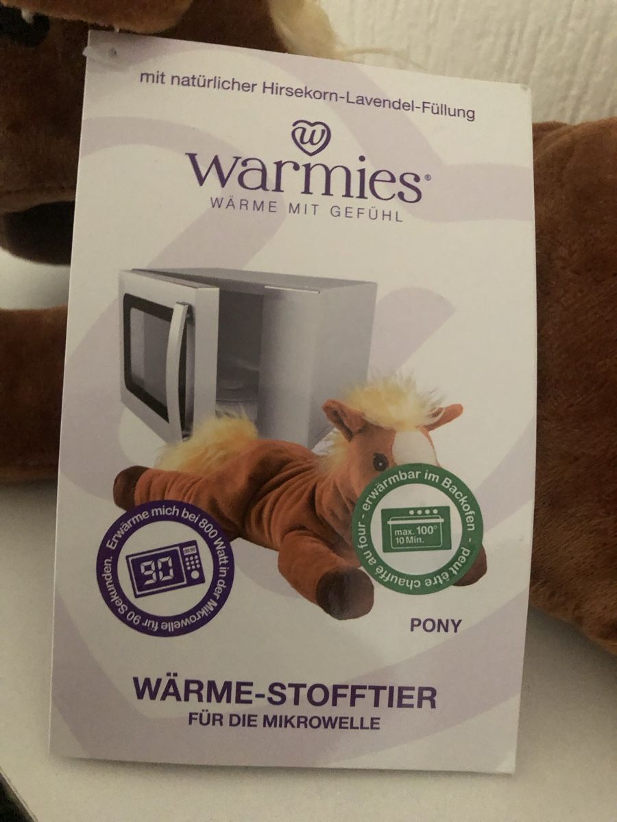 Altri elettrodomestici e apparecchi d’epoca: Wärmeflasche von Warmies – Nuovo (secondo la descrizione) da Embrach venduto da Debby_1986 2