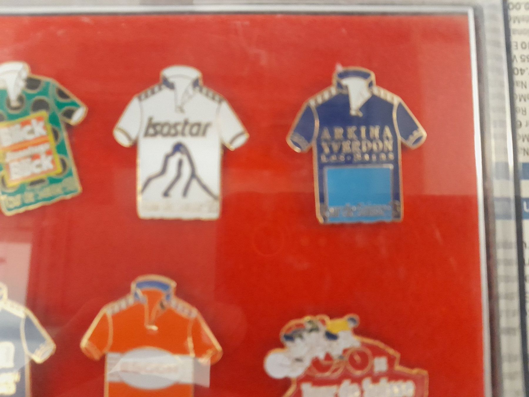 Swiss Placchette & Badge: Tour de Suisse Pin Set – Usato da Rüti ZH venduto da Alemanni 6