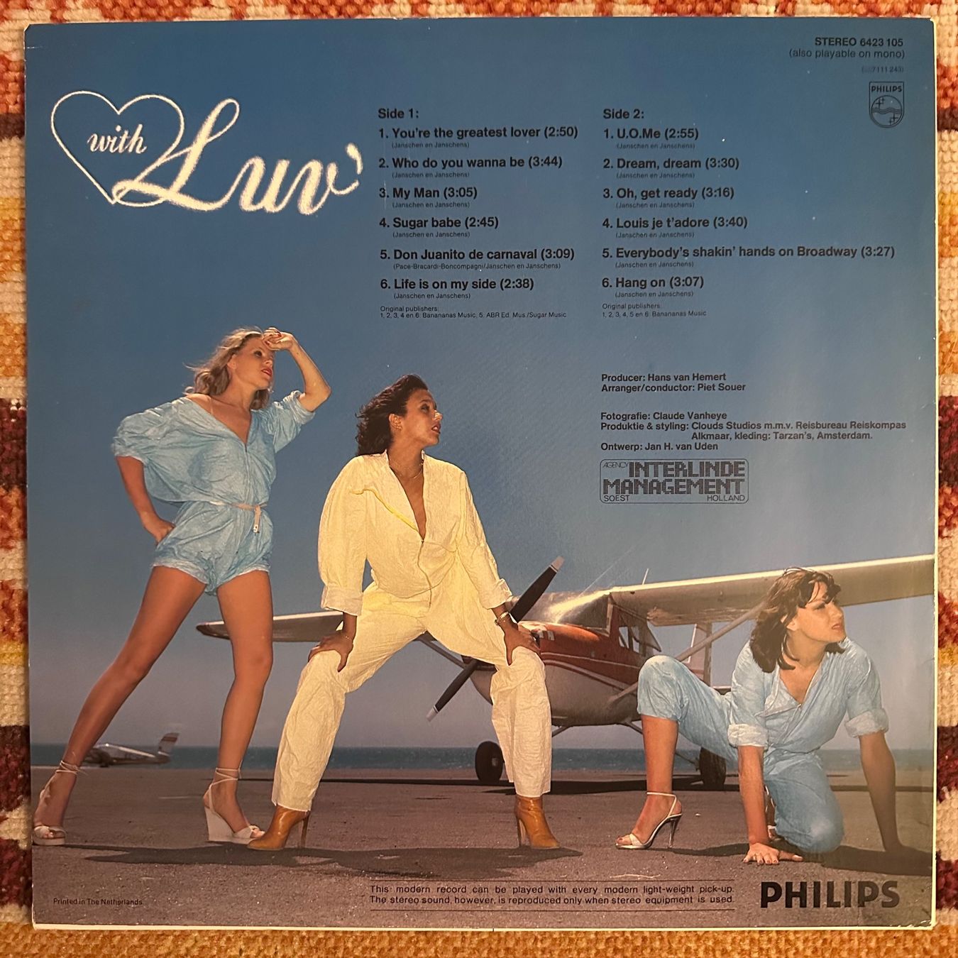 Dischi in vinile: LP - Luv' – With Luv – Usato da Breganzona venduto da Onairda75 1