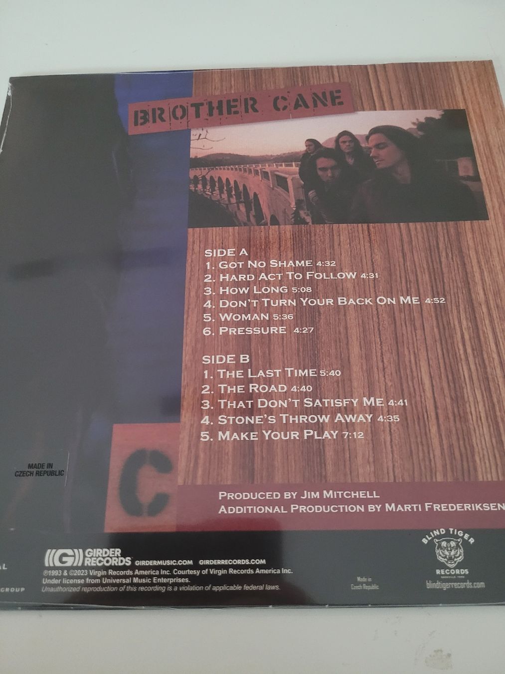 Dischi in vinile: Brother Cane - S/T Orange Vinyl LP – Nuovo e nell'imballaggio originale da Münsingen venduto da Drachenwurst 2