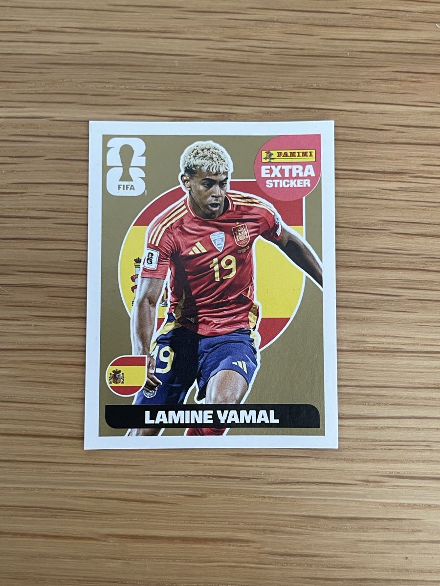 Panini Carte collezionabili: Panini extra Sticker gold Lamine Yamal – Usato da Volketswil venduto da AnCoRoJe 1
