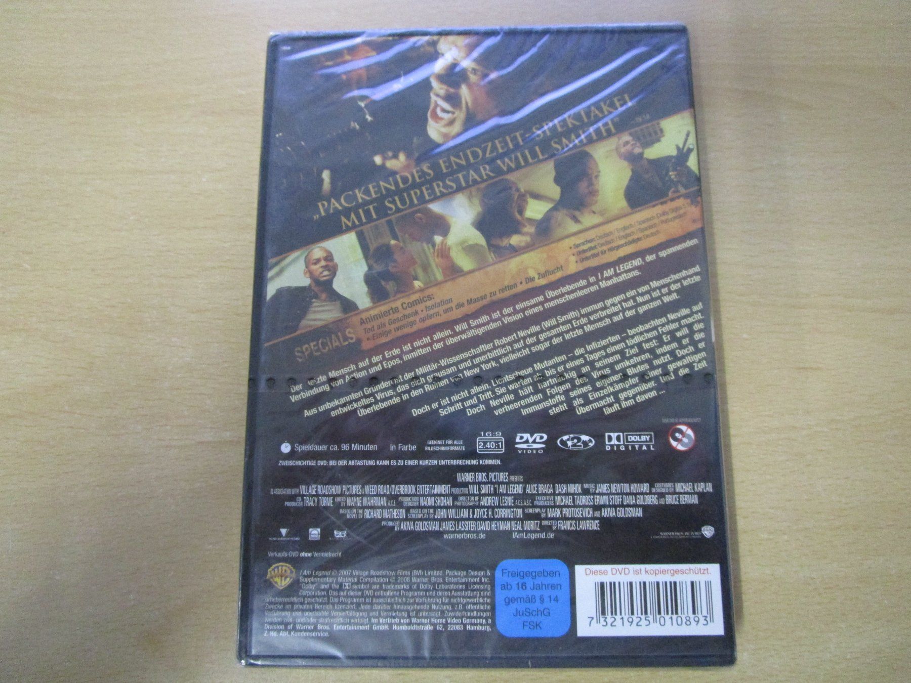 Alle DVDs: I am Legend Will Smith - DVD NEUWARE – Neu und originalverpackt aus Goldau von agestuffer 1
