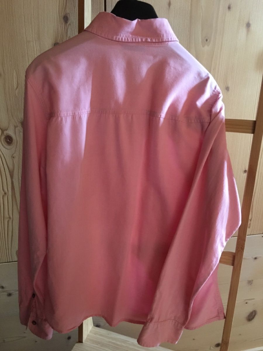 Camicette: Damenhemd Gr. 40 Rosa / rot Langarm Bluse To – Usato da Lauenen b. Gstaad venduto da Li-A8gut 2