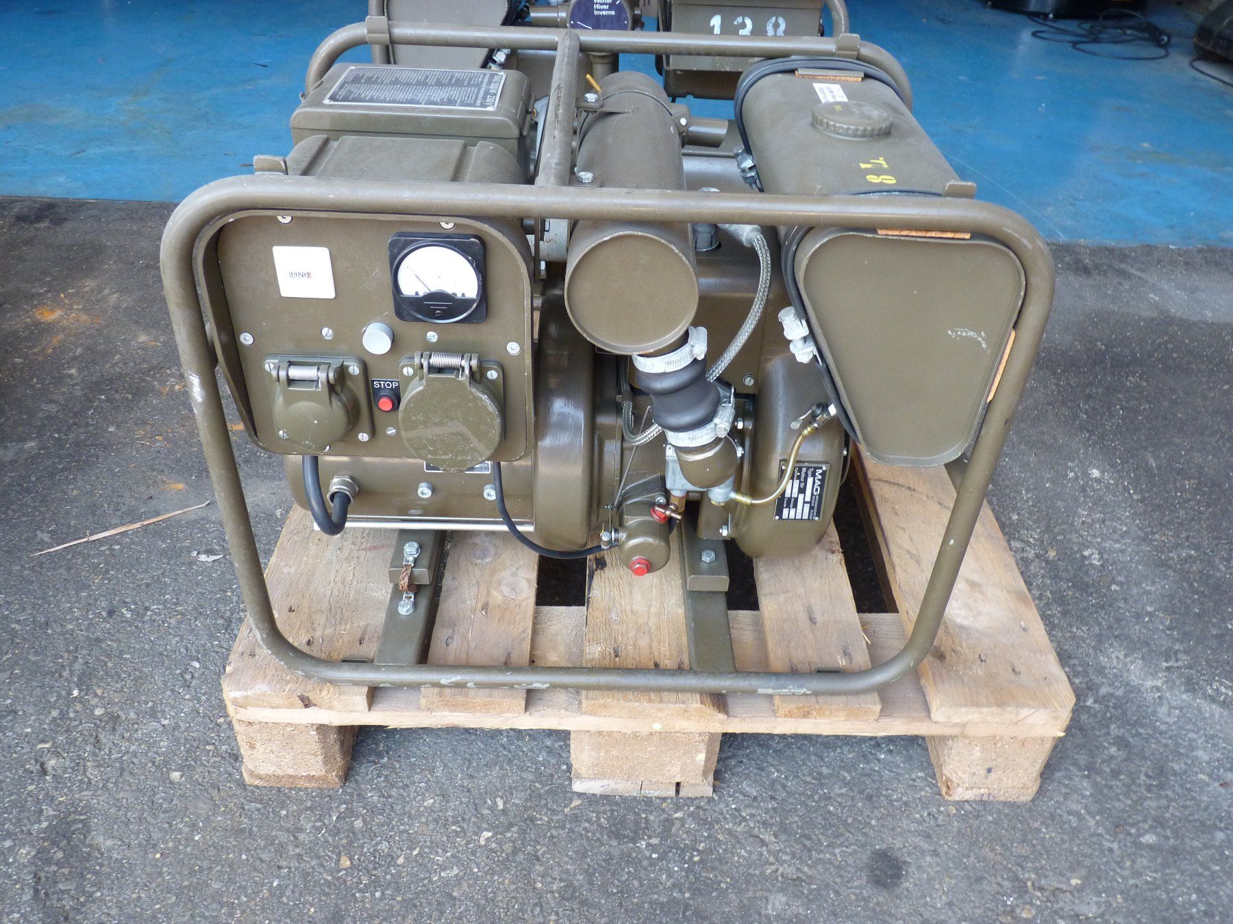 Generatori di corrente: Generator, 1200 Watt, Einphasig, MAG-Benzinmotor – Usato da gettnau venduto da 12joe 1