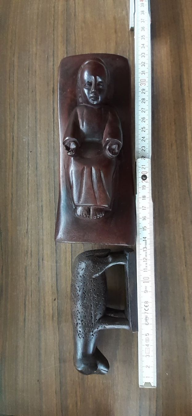 Statuette: Afrikanische Krippe mit grossen Figuren – Usato da Mörschwil venduto da antiksalon 9