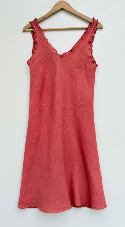 Izcalli Leinen Kleid Gr.M