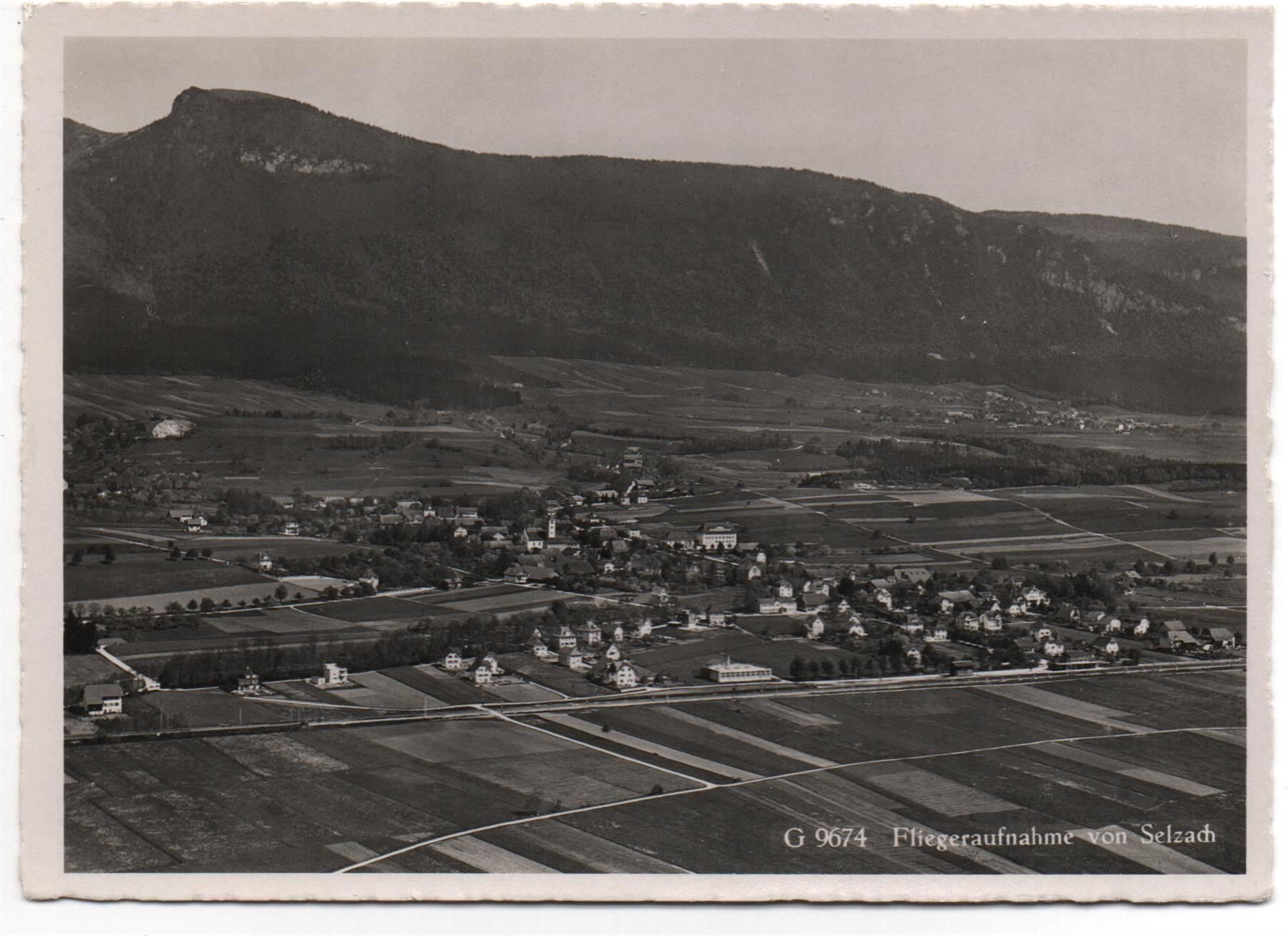 Cartoline postali: SELZACH Fliegeraufnahme – Nuovo (secondo la descrizione) da Jona venduto da philajona