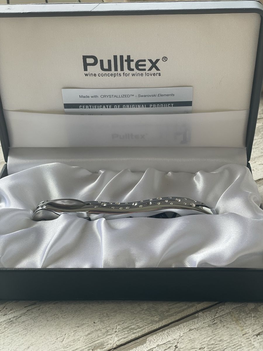 Apribottiglie & Tappi per chiusura: Pulltex Classic Swarovsky Kellnermesser, Korkenzieher  – Usato da Schaffhausen venduto da marakesch41