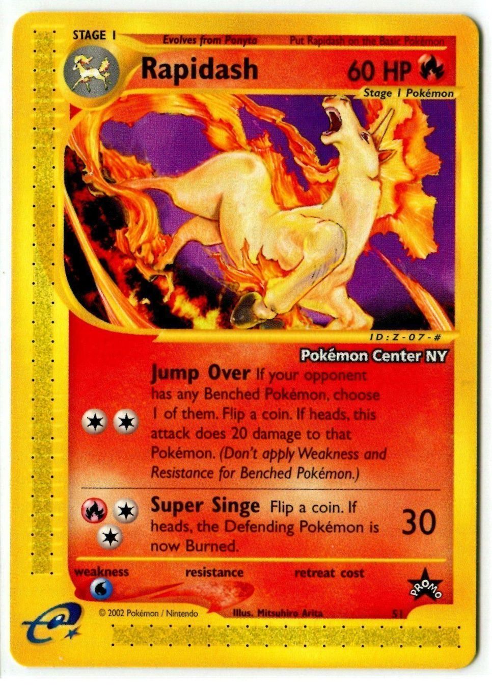 Pokémon Carte collezionabili: Rapidash / Gallopa Black Star Promo 51 – Nuovo (secondo la descrizione) da Dornach venduto da Deco89