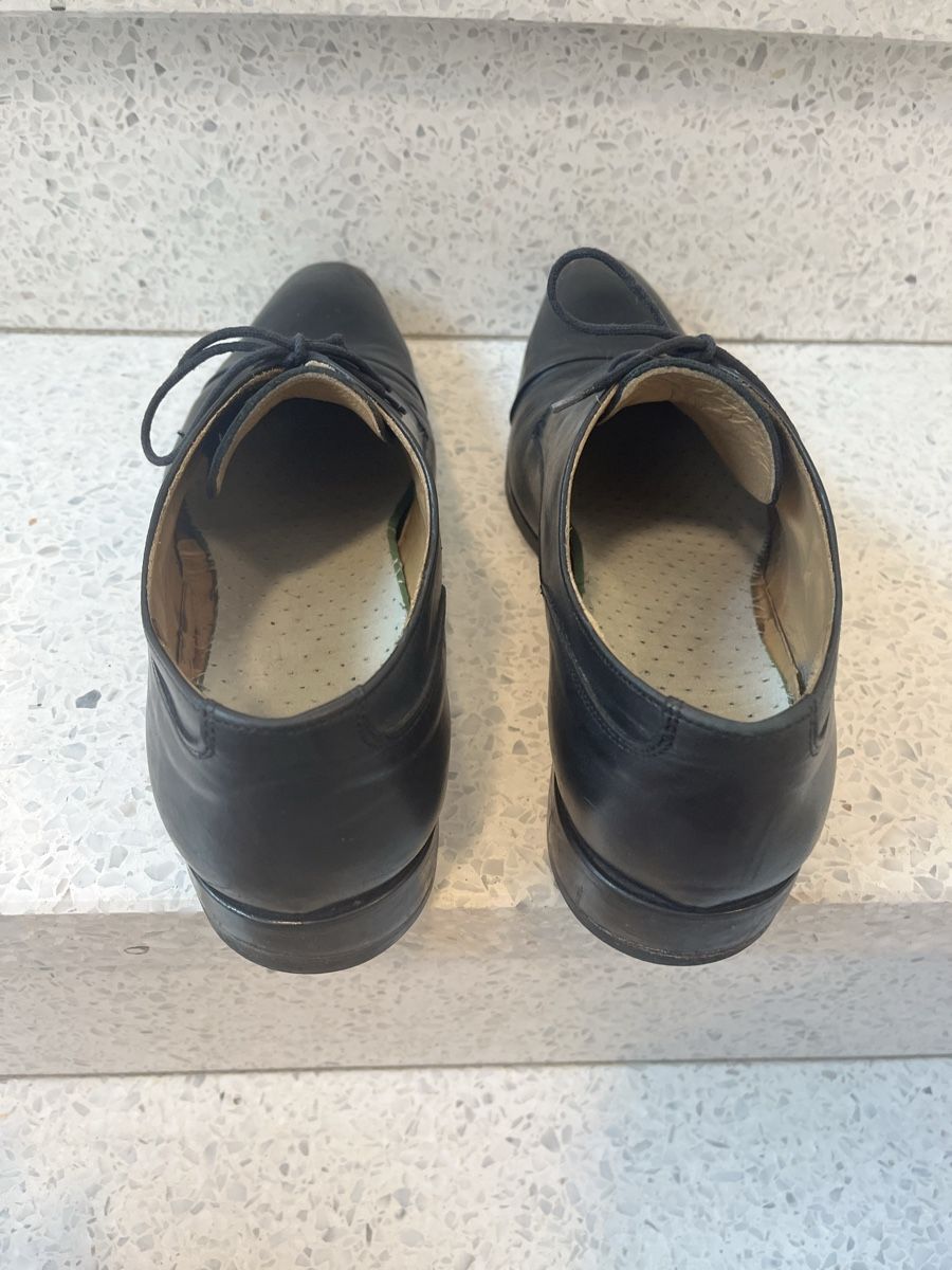 Chaussures hommes: Herrenschuhe Leder schwarz 42 – D'occasion à Luzern par Aldabema 3