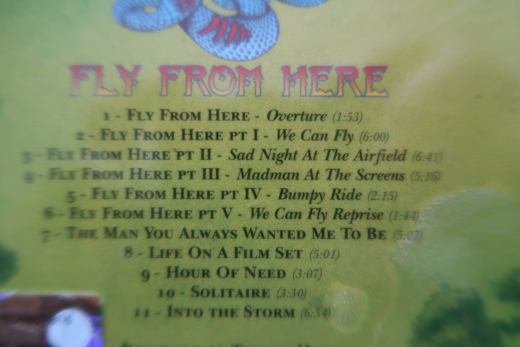 CD: YES - FLY FROM HERE - CD – Usato da Basel venduto da Patiscat 2