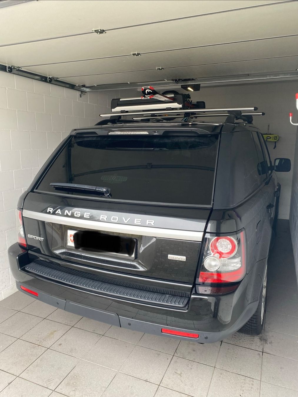 Portapacchi: Dachreling Alu schwarz – Usato da Beromünster venduto da 007luk 1