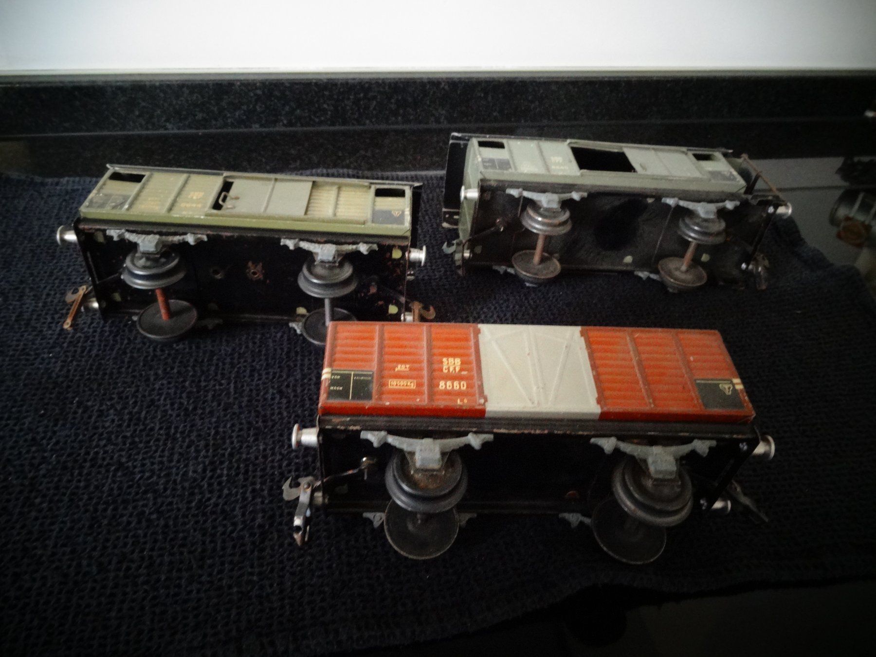 SBB/CFF/FFS Modellini di ferrovie: 3 SBB Wagen Lot – Usato da Neerach venduto da jenny062 7