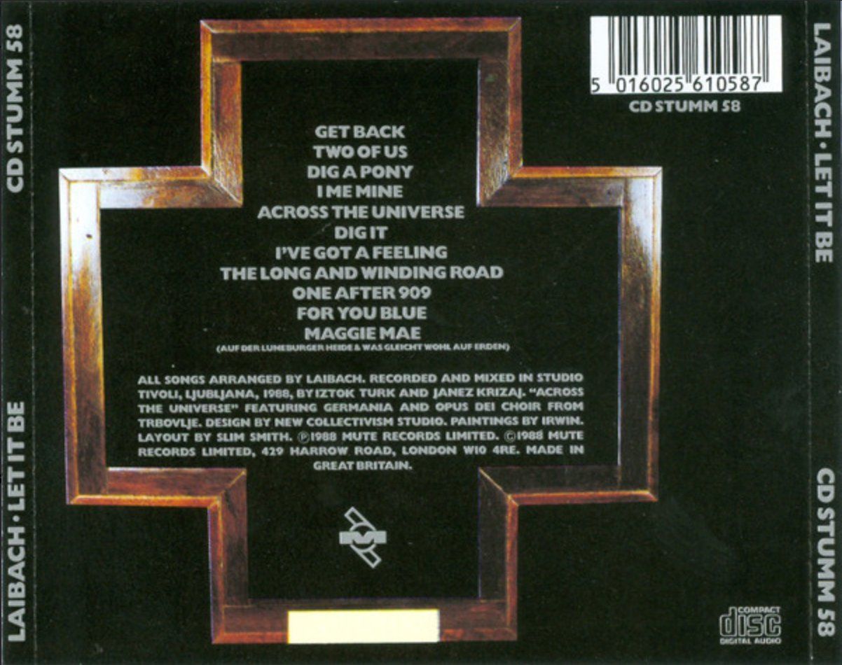 CD: Laibach – Let It Be – Usato da Brunnen venduto da Barfly5 1