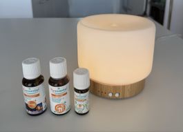 Diffuseur d'huiles essentielles (+ 3 huiles offertes)