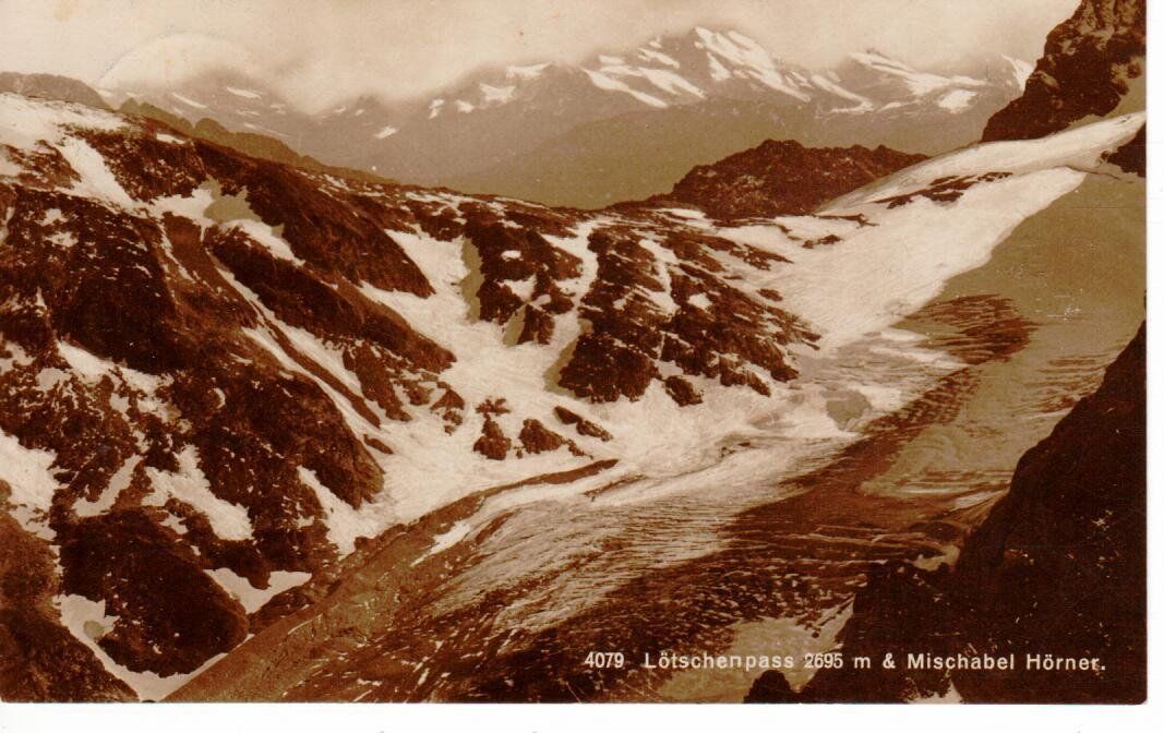 Ansichtskarten: Lötschenpass – Gebraucht aus Wolhusen von Curver9