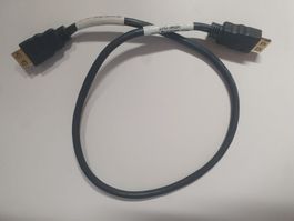 Tv Pc Hdmi Kabel 0.6m 60cm Kramer C-MHM/MHM-3 HDMI Bk