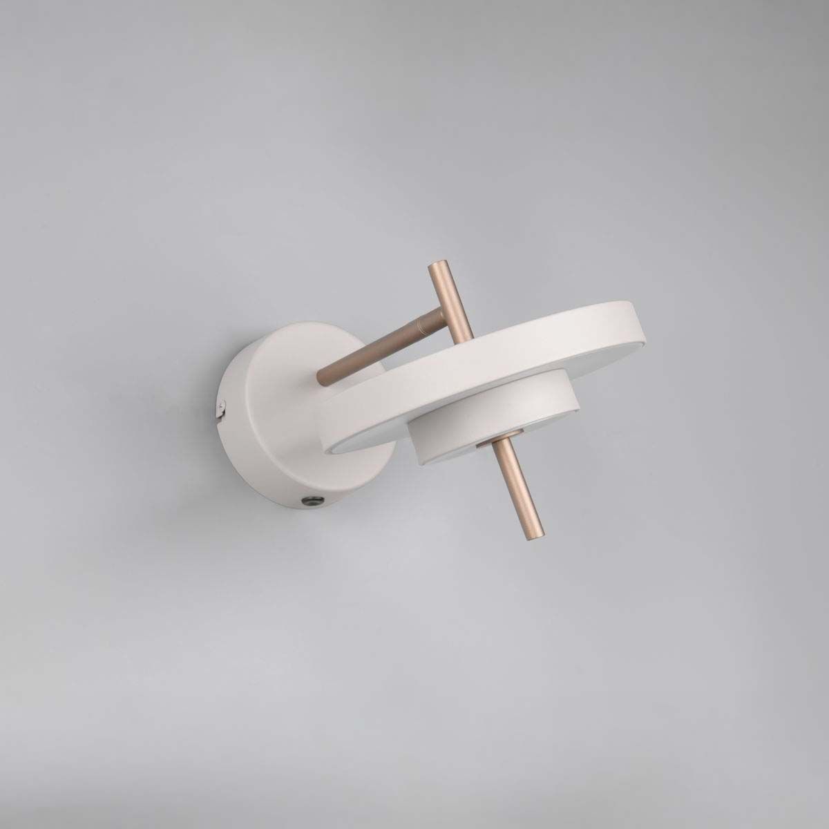 Lampade: LED Wandleuchte, Grau, Dimmbar, 20 cm Ø – Nuovo (secondo la descrizione) da Kreuzlingen venduto da Smart-Light 3