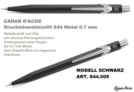 844.009 SCHWARZ * 849 Caran d'Ache * 844 Minenhalter 0.7 mm
