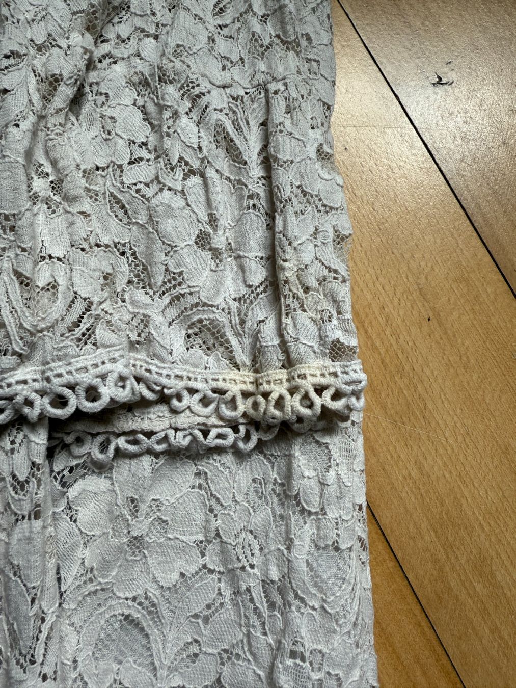 Vestiti: MADE IN ITALY - Spitzenkleidchen offweiss M – Usato da Zürich venduto da Diazaio 3