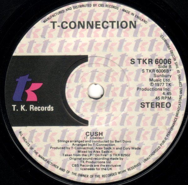 Dischi in vinile: T-Connection: On Fire 7" – Usato da Steinhausen venduto da Vilivinili 1
