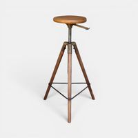 Girsberger // Atelierhocker hoch