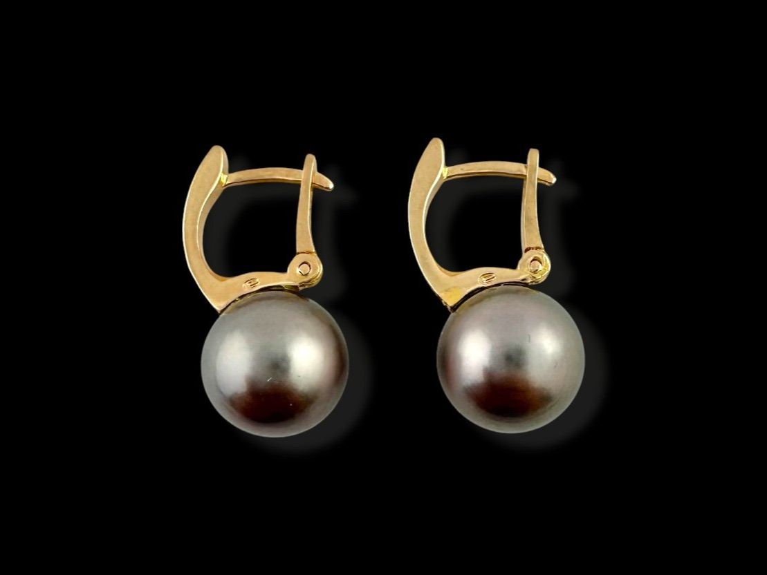 Christ Ohrringe & -stecker: CHRIST, Tahitiperlen - Diamant - Ohrringe – Gebraucht aus Zuzwil SG von artimmo 5