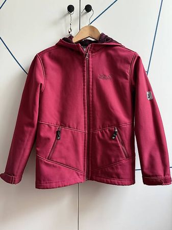 Gefütterte Softshell-Jacke von Jack Wolfskin (Gr. 152)