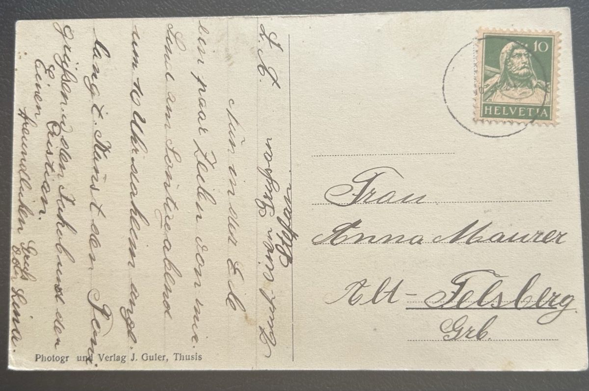 Cartoline postali: Gruss aus Flerden – Usato da Horw venduto da Tellbub 1