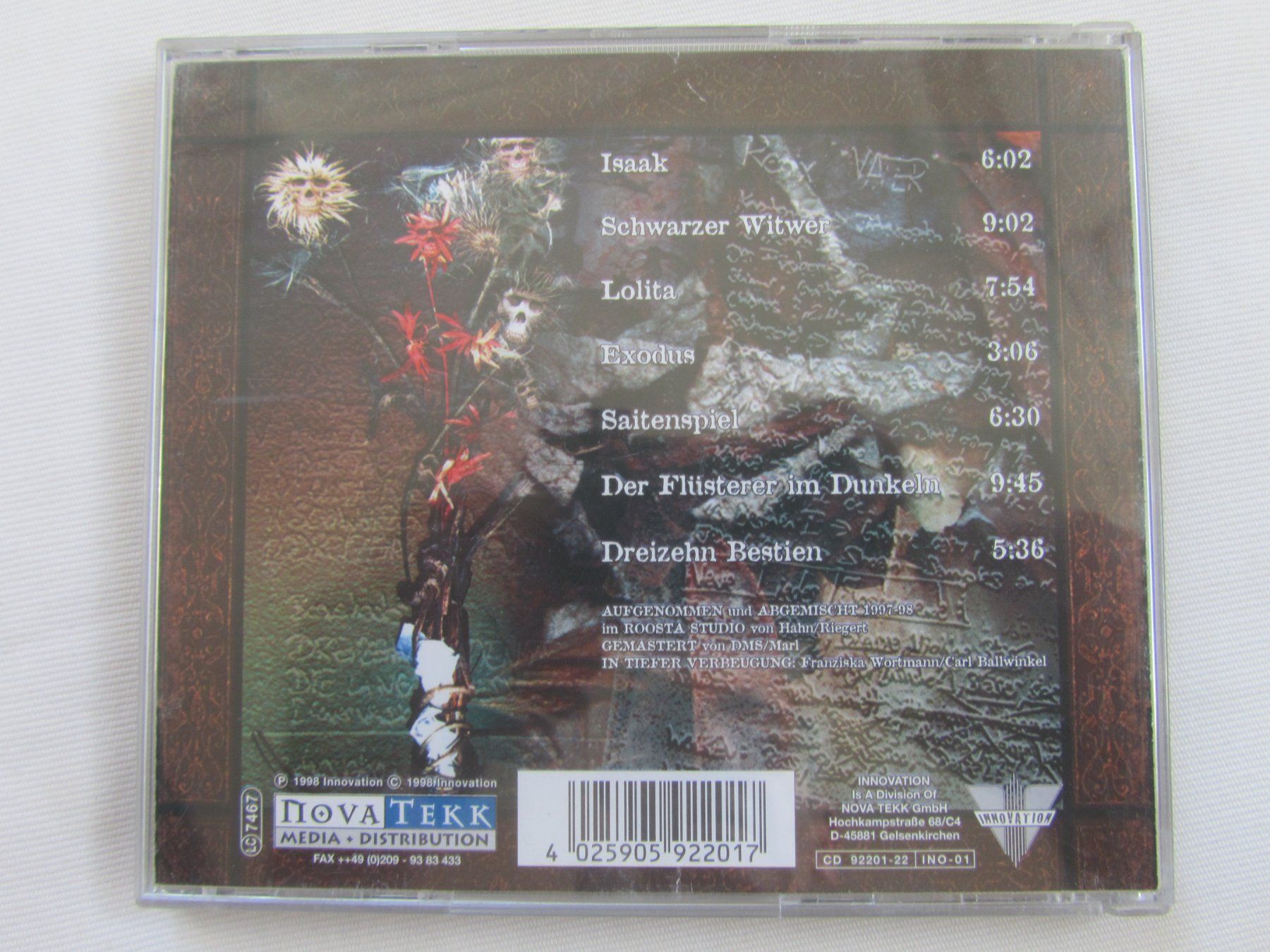 CD: JANUS:  Vater – Usato da Seengen venduto da mikelele 1