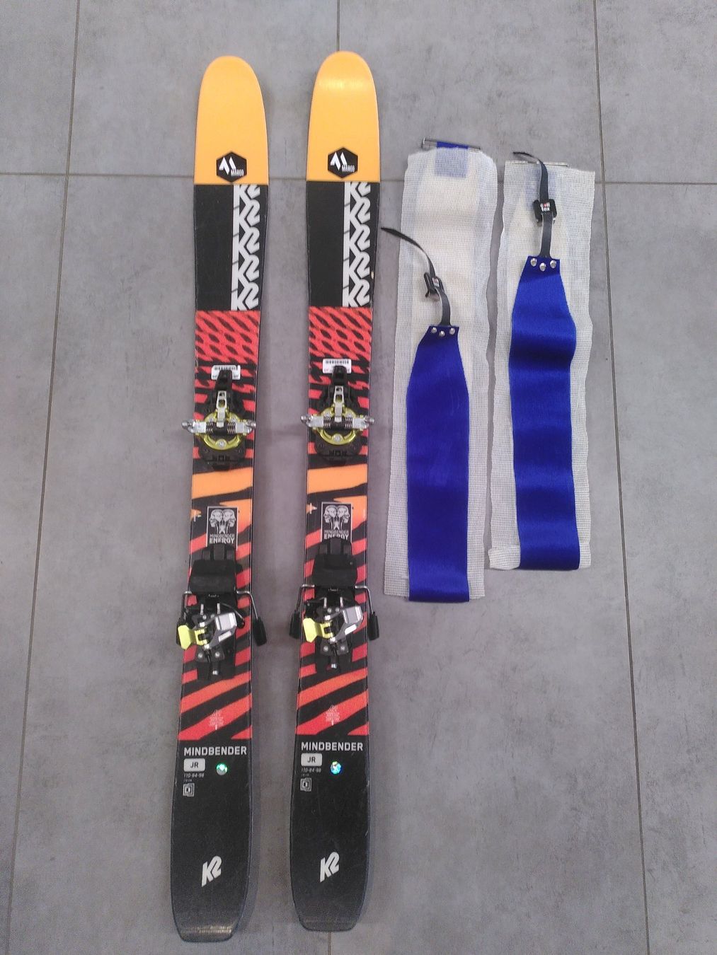 K2 Skis: Skitourenset K2 Mindbender Junior 119cm – D'occasion à Scuol par Marco-Sport-Scuol