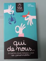 Jeu de cartes "Qui de nous..." - Idéal pour les soirées!