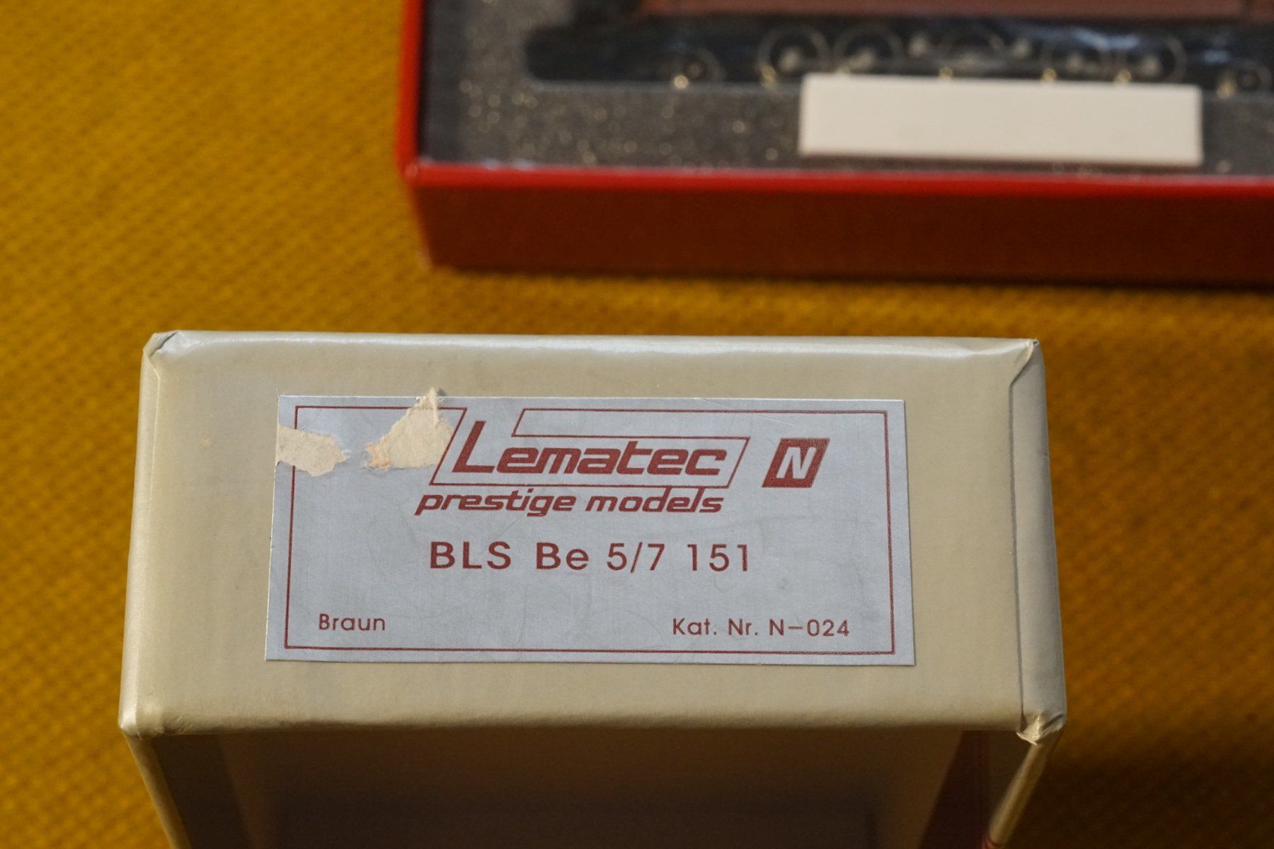 Lematec Modellini di ferrovie: Lematec BLS Be 5/7 152 Spur N – Usato da Gränichen venduto da iknow 2