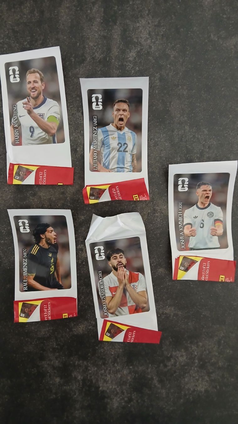 Panini Sammelbilder & Trading cards: 124 Panini WC2026 + 5 panini coca cola – Neu (gemäss Beschreibung) aus Montana von Mick003 1