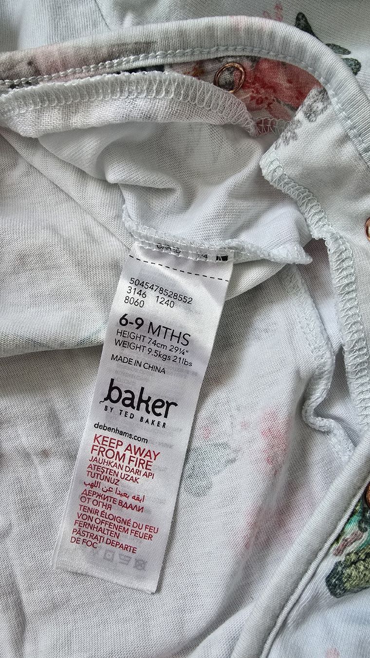 Pigiama & Simili: Ted Baker Baby PJs 6-9 mths 74cm – Usato da Wislikofen venduto da Riko007 3