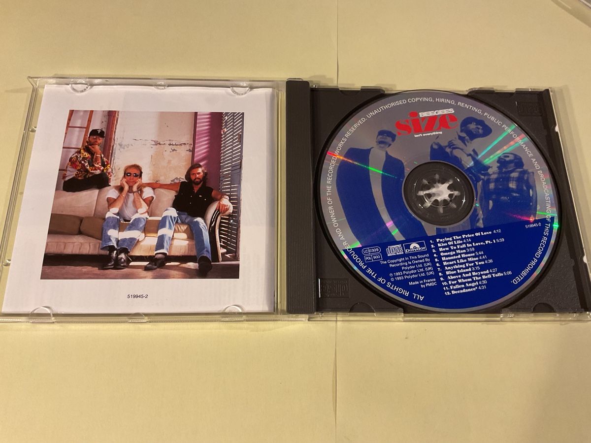 CD: Bee Gees - Size Isn't Everything - CD - Top Zustand! – Usato da Steinach venduto da Quarkie 1