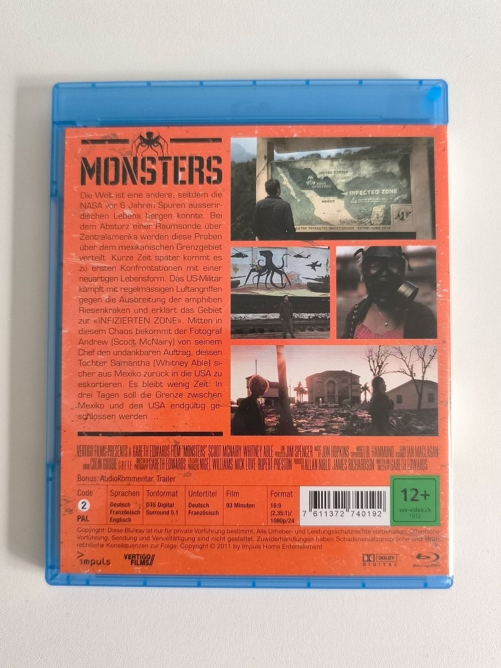 Tutti i DVDs: Blu-ray / Monsters – Usato da Muttenz venduto da hak_dsk9 1