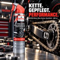 Nigrin Moto-Bike Ketten-Sprühfett | 400 ml