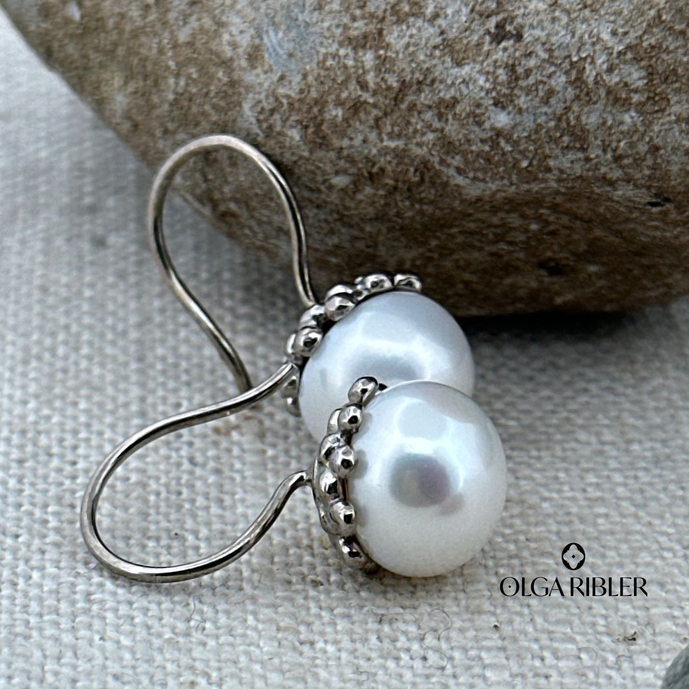 Olga Ribler Boucles d'oreille: Perlenohrringe – Neuf (Voir description) à Luzern par MonikaS03 1