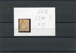 Strubel Nr. 25B oben Randlinie berührt