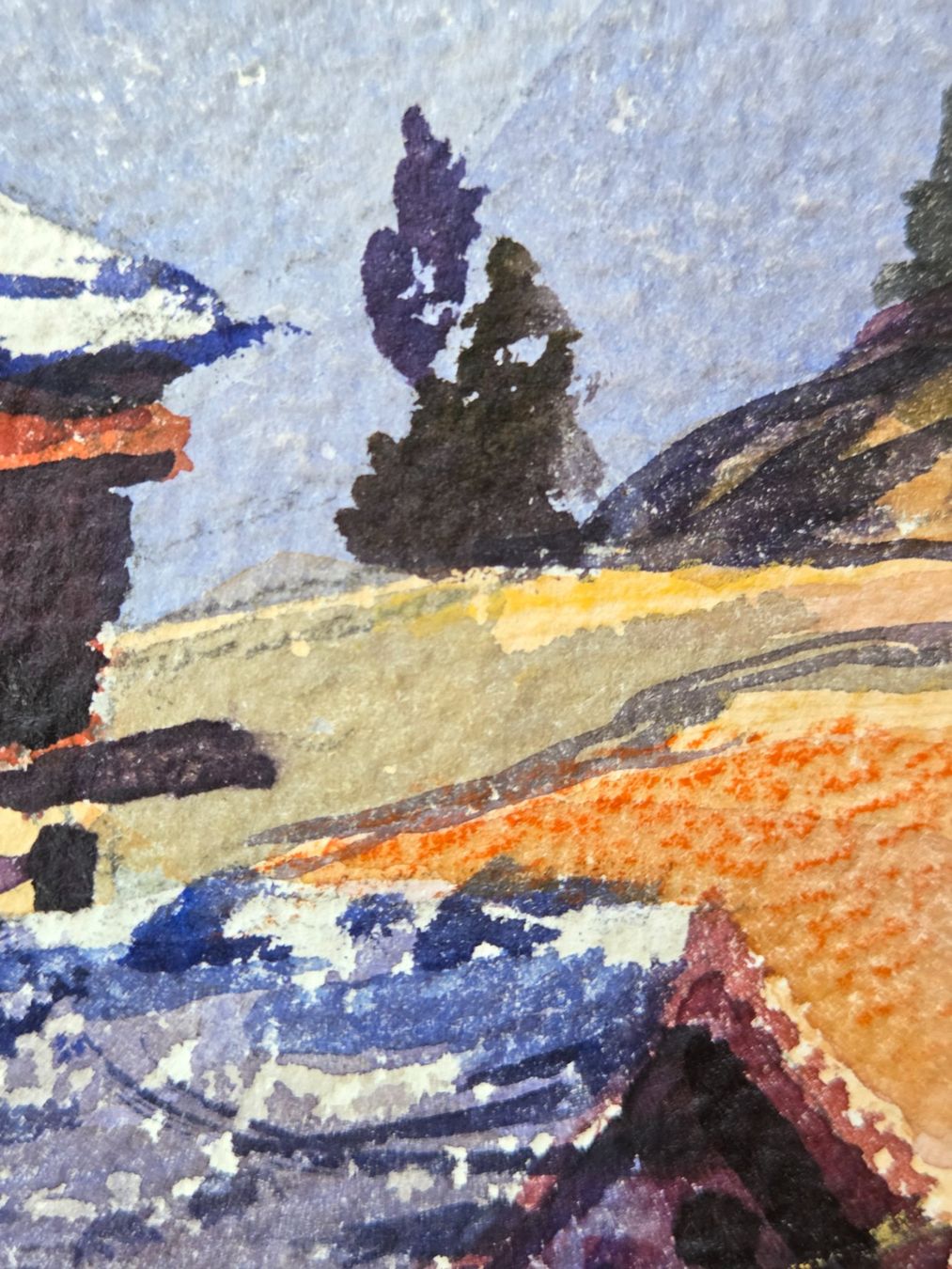 Dipinti: Aquarell Ferdinand Meyer-Streiff Zermatt VS 1948 – Usato da Rheinfelden venduto da Badelus 8